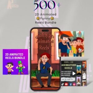 500+ 2D Animated Reels Bundle